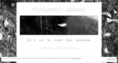 Desktop Screenshot of fernandalarrain.com